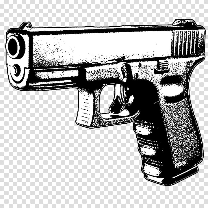 Firearm Handgun Revolver Air gun, Handgun transparent background PNG clipart