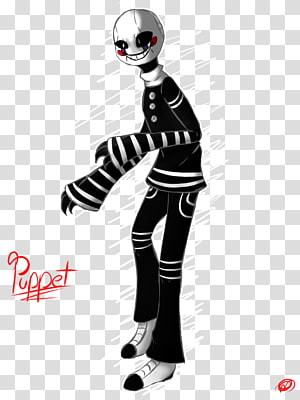 Five Nights At Freddy's 2 Marionette Puppet Character PNG, Clipart, Anime,  Black, Black And White, Black