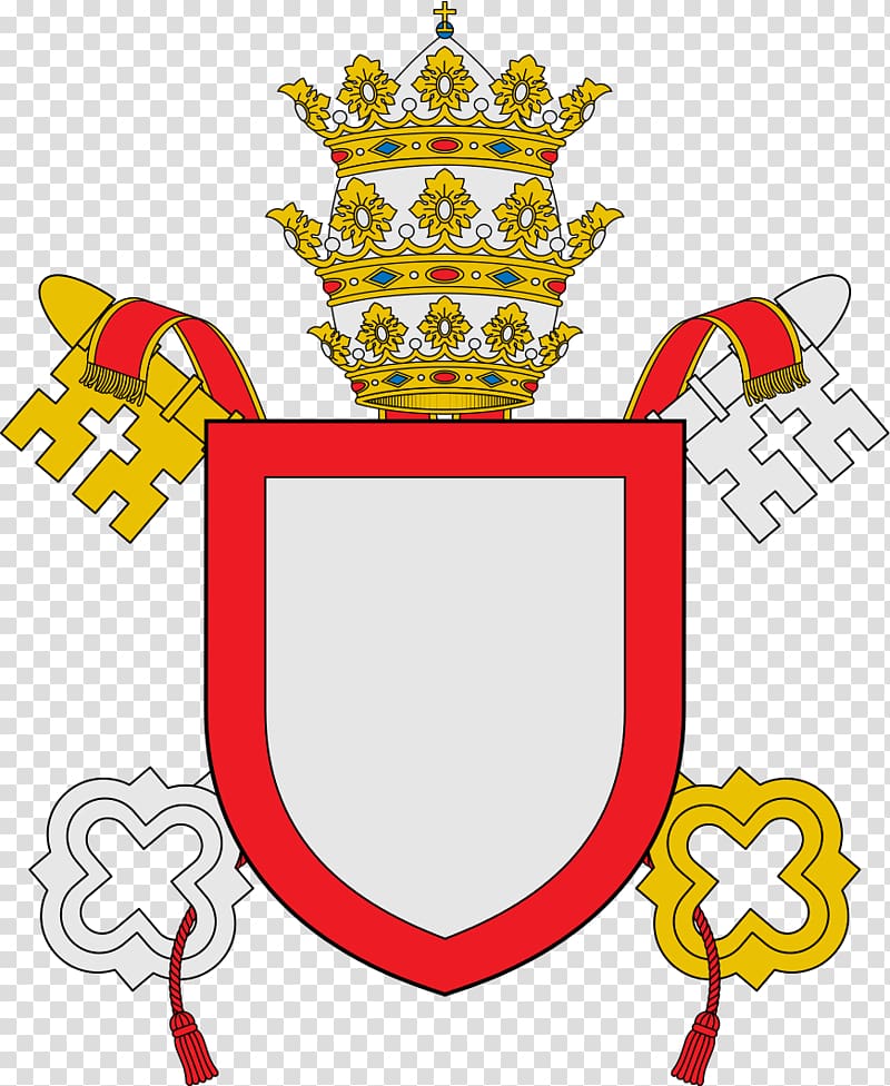 Vatican City Pope Papal coats of arms Catholicism Coat of arms, transparent background PNG clipart