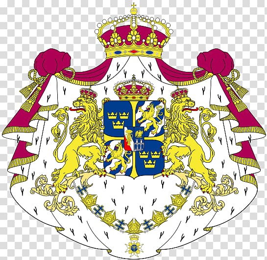 Coat of arms of Sweden Swedish Empire Monarchy of Sweden, coat transparent background PNG clipart