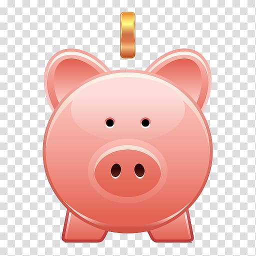 Piggy bank Computer Icons Saving, pig transparent background PNG clipart