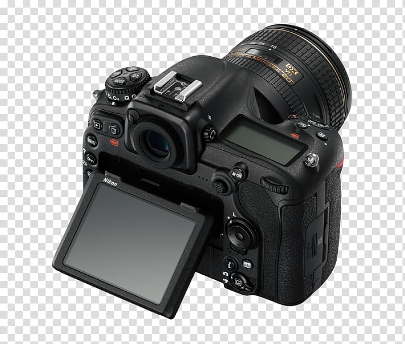 Nikon D7500 Digital SLR Nikon DX format Camera, Camera transparent background PNG clipart