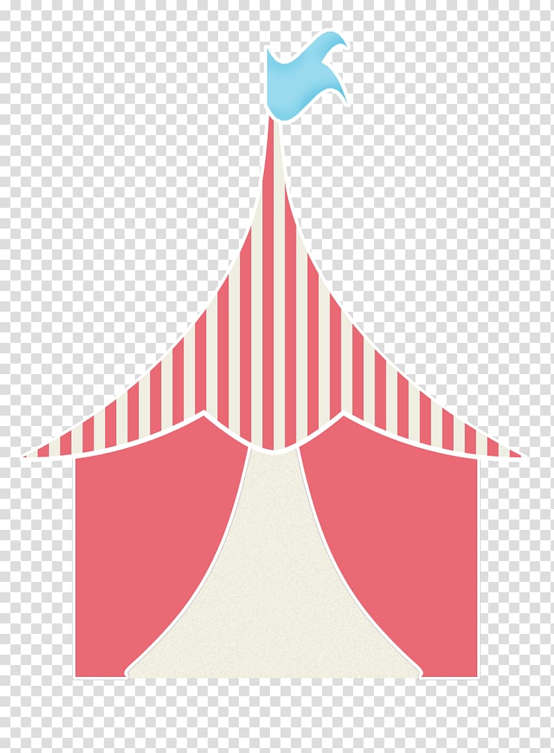 Red Tent, Cartoon red flag Tent transparent background PNG clipart
