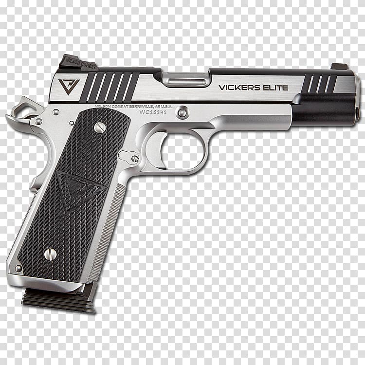 Springfield Armory .40 S&W Para USA .45 ACP M1911 pistol, Tactical transparent background PNG clipart