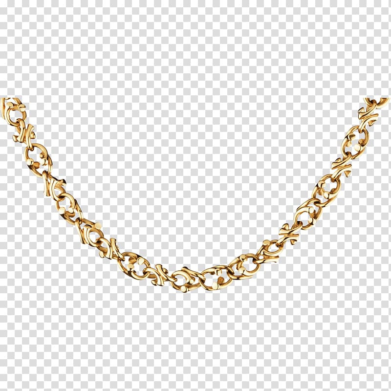 Chain Jewellery Necklace Gold-filled jewelry, necklace transparent background PNG clipart