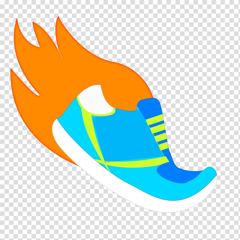 Emoji Running Sneakers Afro Runner, marathon number transparent background PNG clipart
