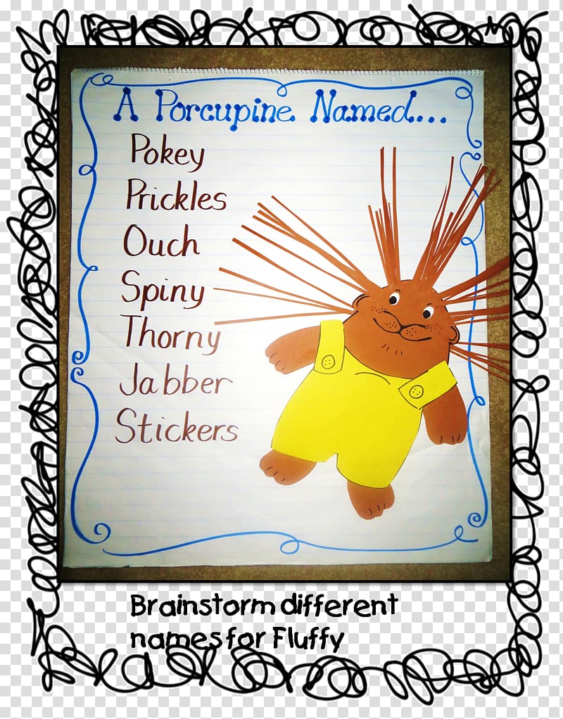 A porcupine named Fluffy Surfside Beach Book Oracle Corporation, others transparent background PNG clipart