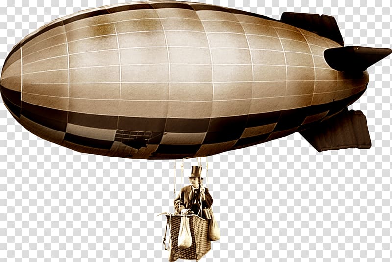 Rigid airship Steampunk Zeppelin , steam punk transparent background PNG clipart