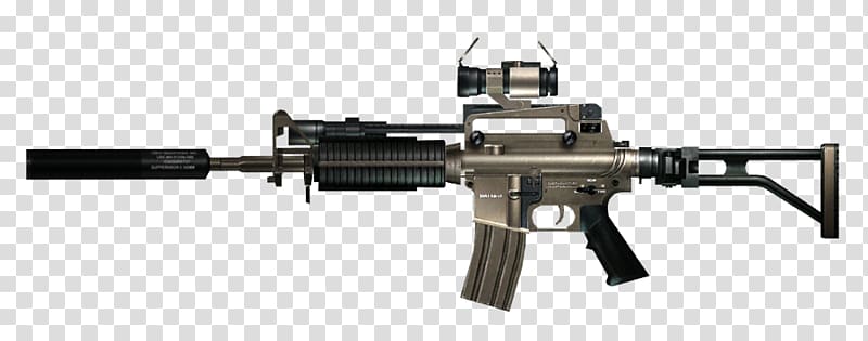 Assault rifle transparent background PNG clipart