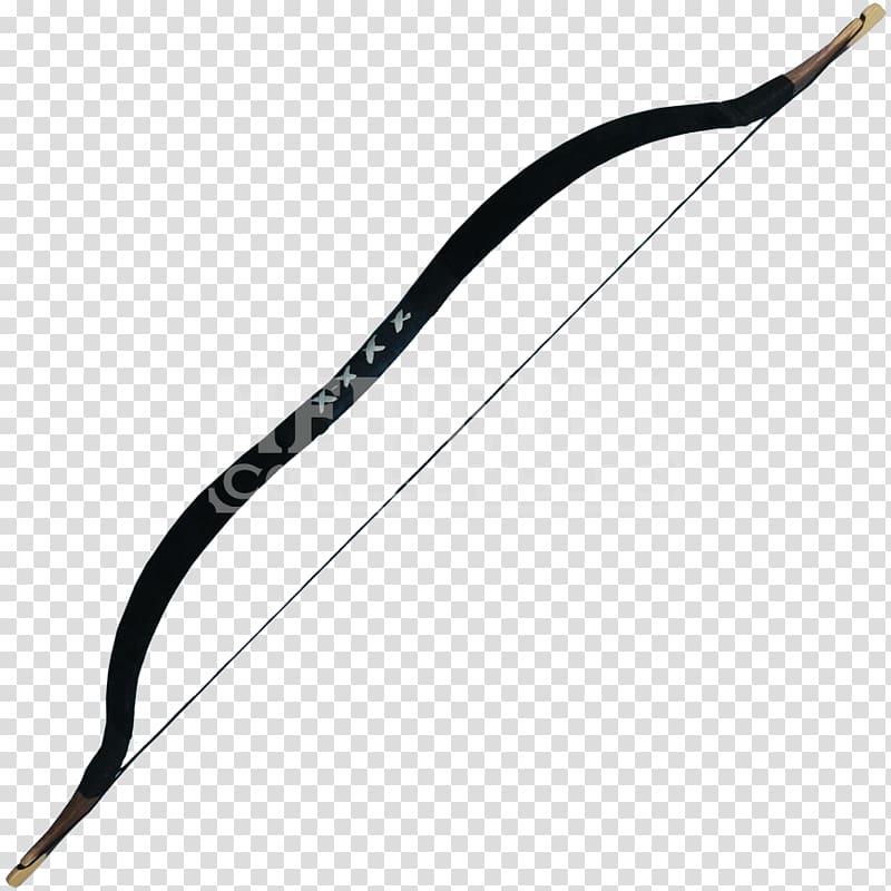 larp bows Live action role-playing game Bow and arrow Longbow, Larp Crossbow transparent background PNG clipart