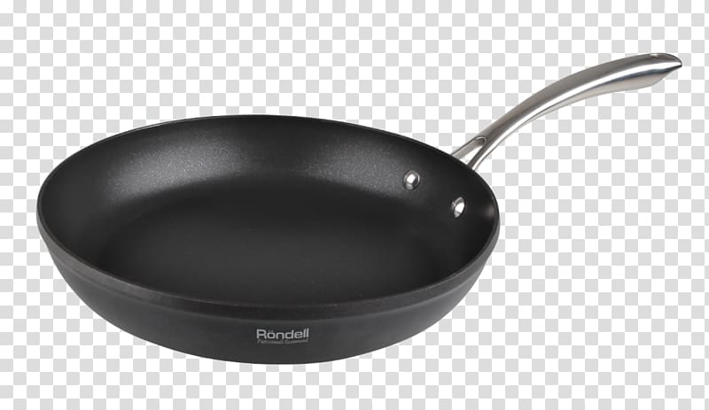 Non-stick surface Frying pan Cast-iron cookware Calphalon, frying pan transparent background PNG clipart