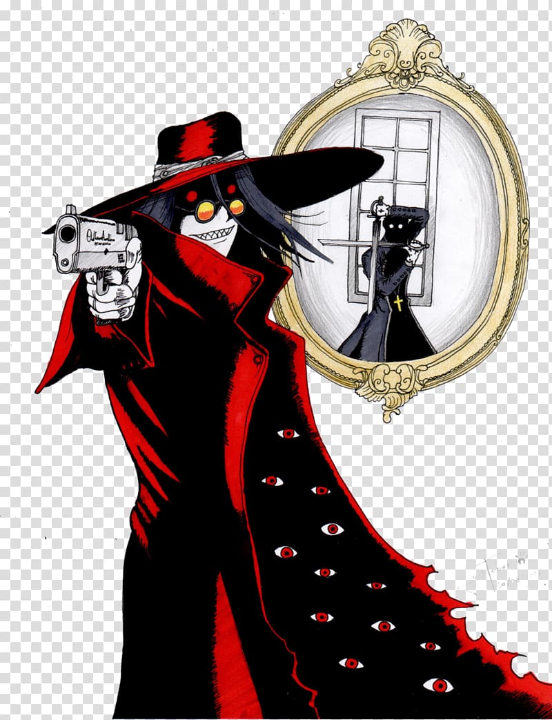 Count Alucard Alexander Anderson Integra Hellsing, Hellsing File transparent background PNG clipart