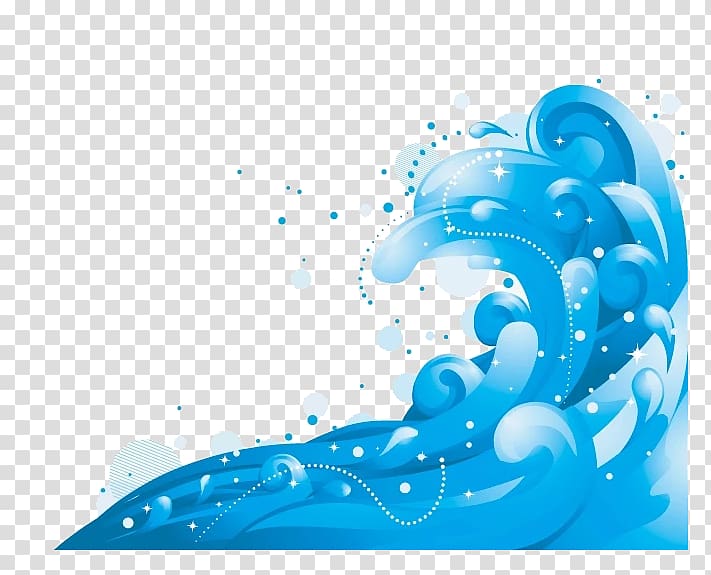 blue ocean wave , Wave , Blue waves transparent background PNG clipart