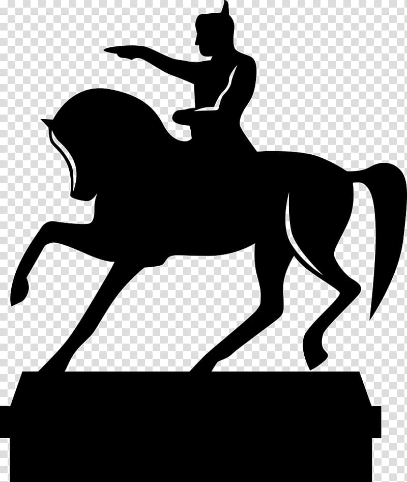 David Equestrian statue Sculpture, monuments transparent background PNG clipart