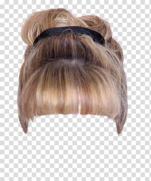 Women S Blonde Hair Wig Hairstyle Western Style Ponytail
