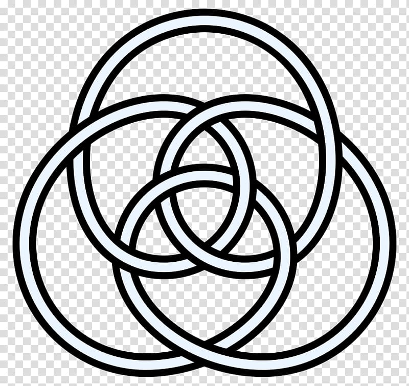 Wicca Symbol Triquetra Celtic knot Trinity, knot transparent background PNG clipart