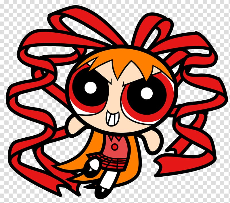 Drawing Blossom, Bubbles, and Buttercup Female Berserk, powerpuff girls transparent background PNG clipart