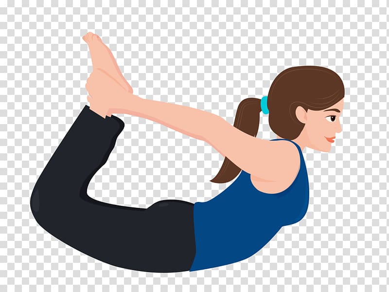 Yoga & Pilates Mats Dhanurasana Pavanamuktasana, Yoga transparent background PNG clipart