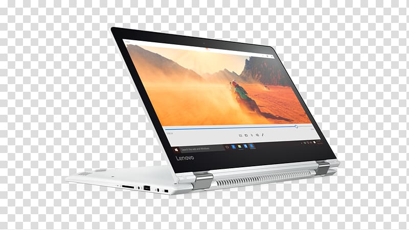 Laptop Lenovo Intel Core i3 2-in-1 PC, Laptop transparent background PNG clipart