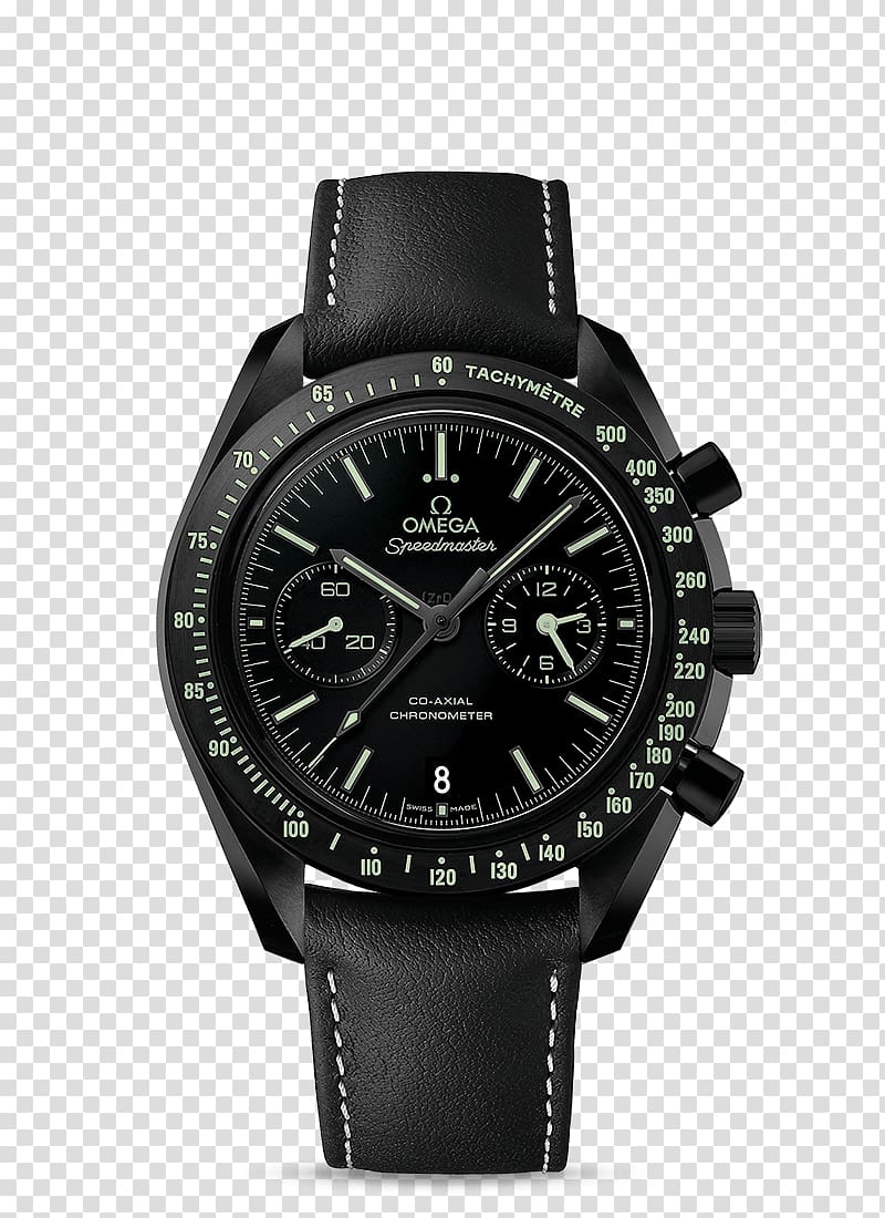 OMEGA Speedmaster Moonwatch Professional Chronograph Omega SA OMEGA Men\'s Speedmaster Moonwatch Chronograph, watch transparent background PNG clipart