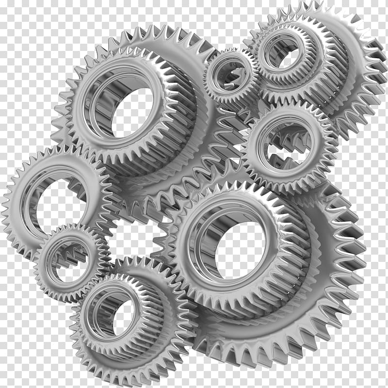 Gear Business Industry Mechanism Machine, Business transparent background PNG clipart