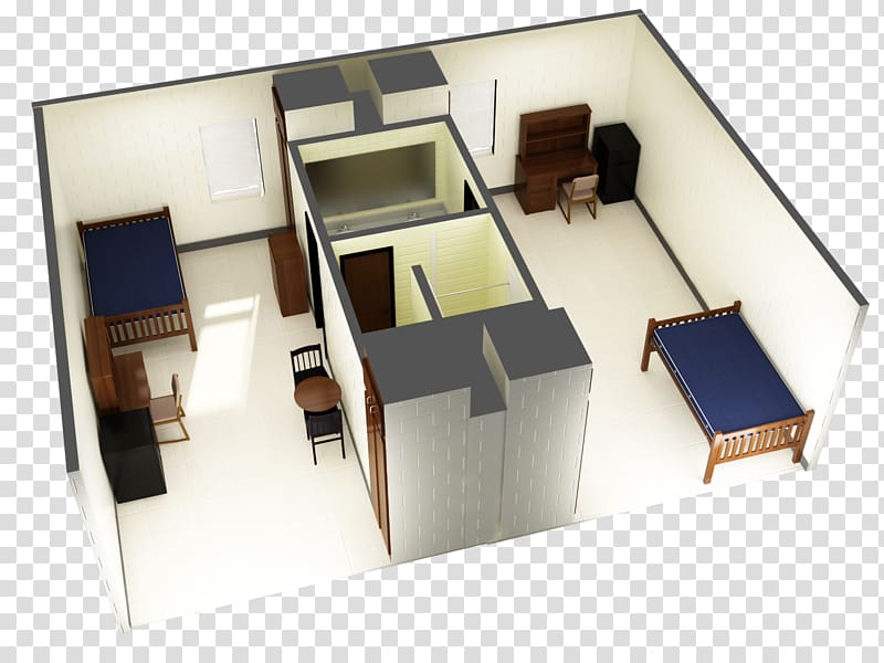 House Dormitory Apartment Student Bedroom, dorm transparent background PNG clipart