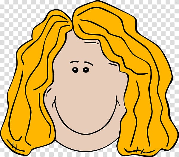 Blond Wig Hair , Fat Lady transparent background PNG clipart