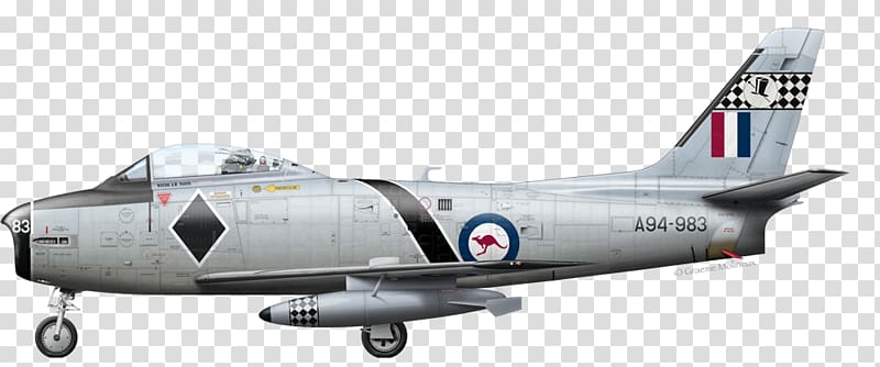 North American F-86 Sabre Canadair Sabre Airplane Aircraft CAC Sabre, military aircraft transparent background PNG clipart