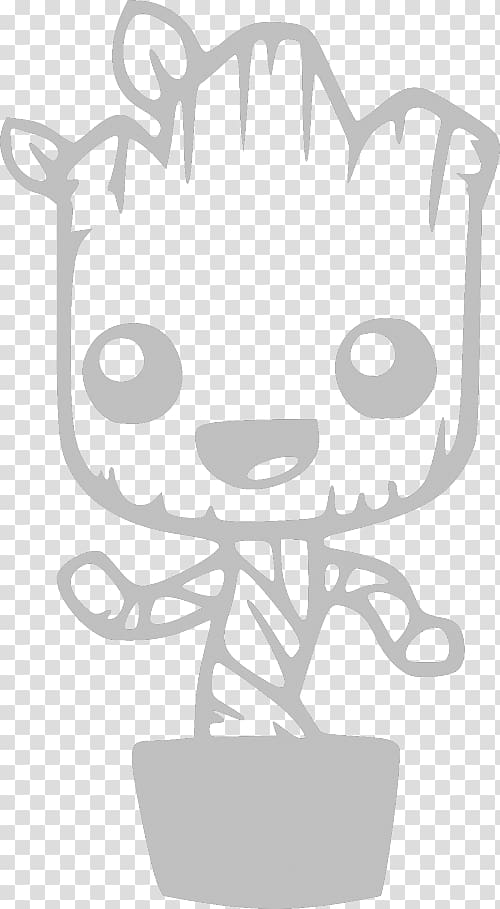 character illustration, Baby Groot Wall decal Sticker, Baby groot transparent background PNG clipart