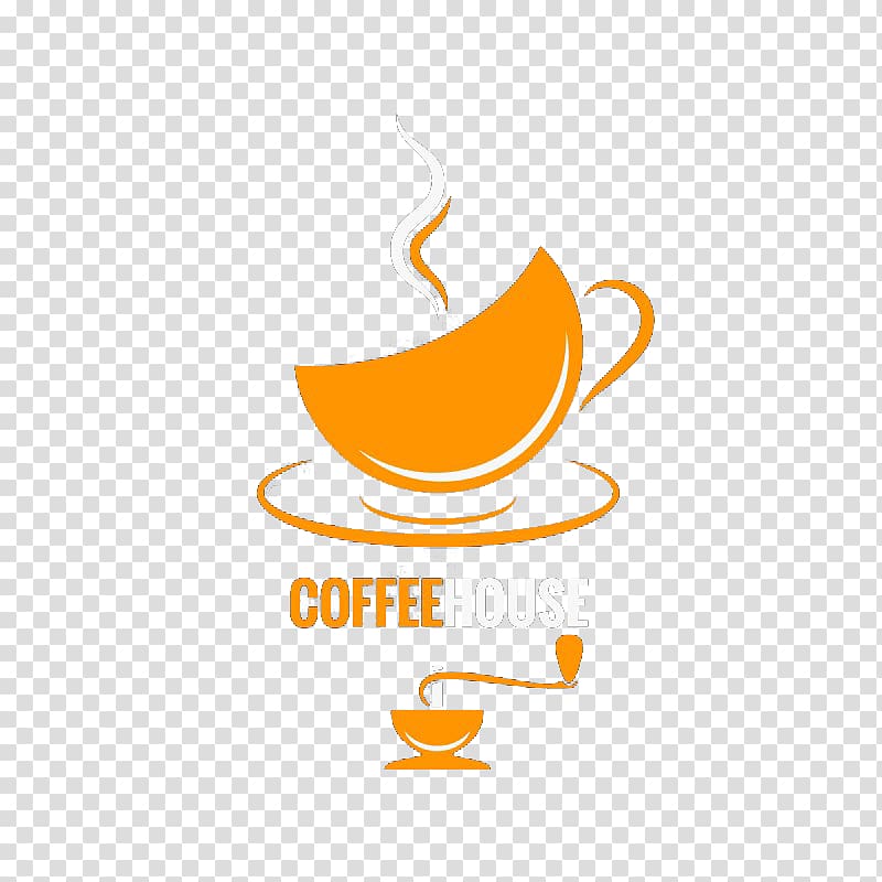 Coffee cup Cafe Logo, Coffee sign transparent background PNG clipart