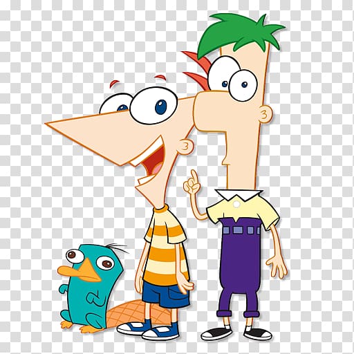 Phineas Flynn Ferb Fletcher Perry the Platypus Isabella Garcia-Shapiro Candace Flynn, peg cat transparent background PNG clipart