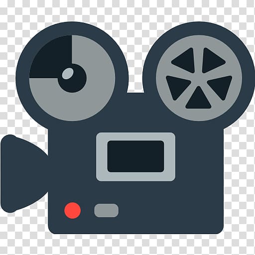 Emoji Television film Movie projector Cinema, cine transparent background PNG clipart