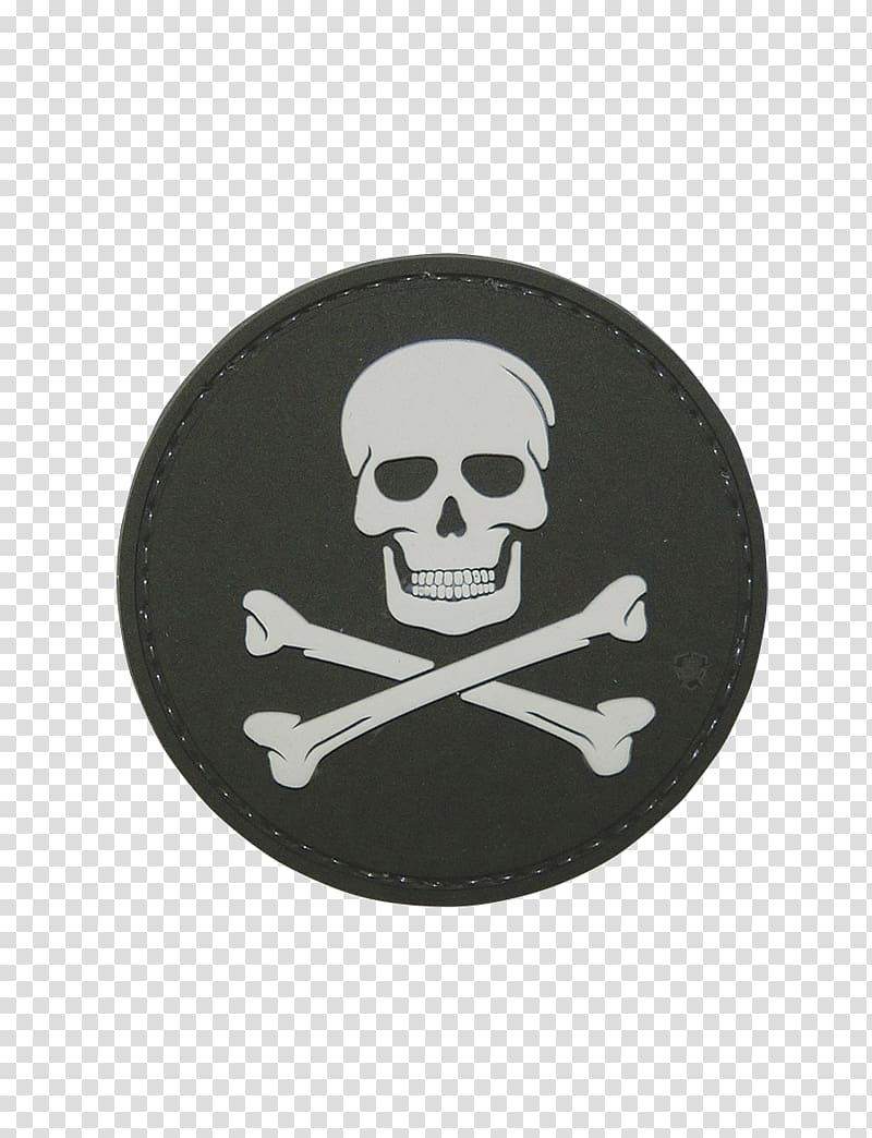 Skull Jolly Roger Amusement Park TRU-SPEC Bag tag, skull transparent background PNG clipart