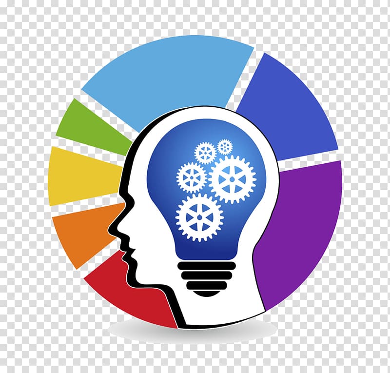 Logo Mind Illustration, Creative human brain transparent background PNG clipart