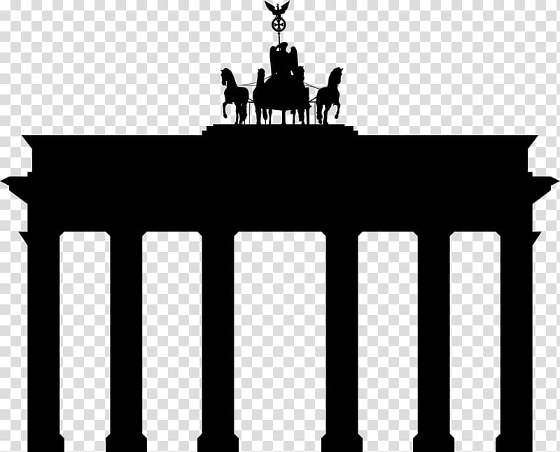 Brandenburg Gate Reichstag building Quadriga , Berlin transparent background PNG clipart