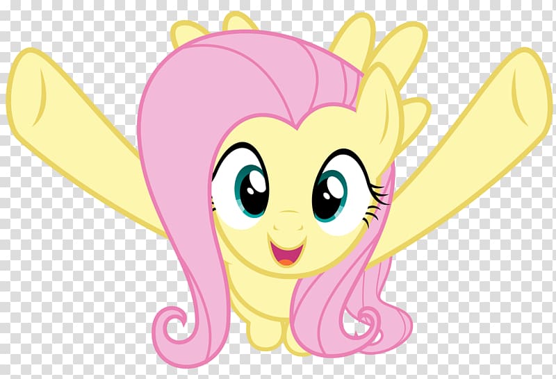 Fluttershy Pinkie Pie Pony Applejack Rainbow Dash, gold shading transparent background PNG clipart