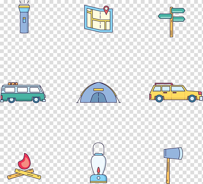 Camping Point Illustration, Field camping tools transparent background PNG clipart