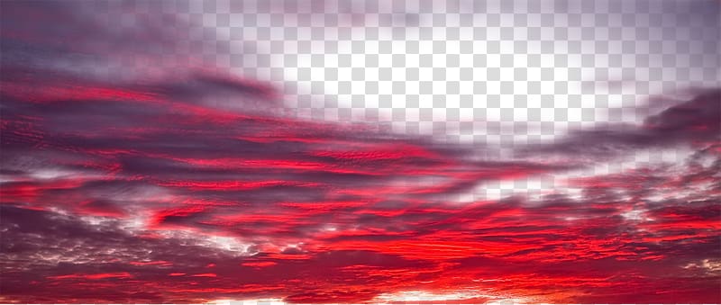 red clouds transparent background PNG clipart