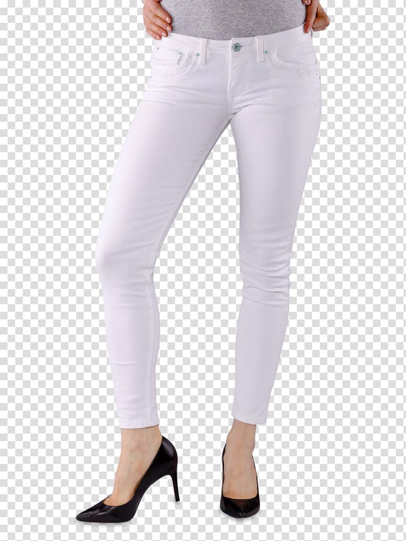 Jeans Denim Leggings, thin girl comparison transparent background PNG clipart