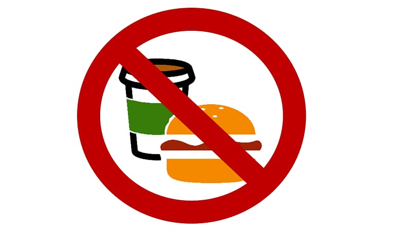 no burger sign, KFC Hamburger Fast food Drink, No Food transparent background PNG clipart