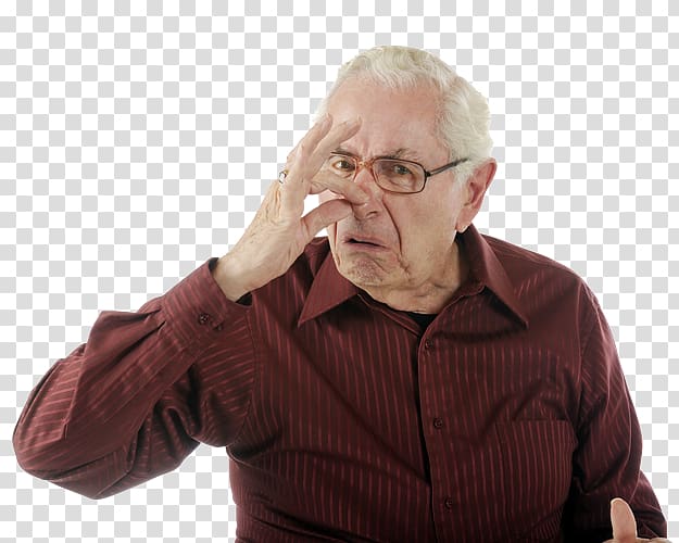 Old age Odor Old person smell Olfaction Man, man transparent background PNG clipart