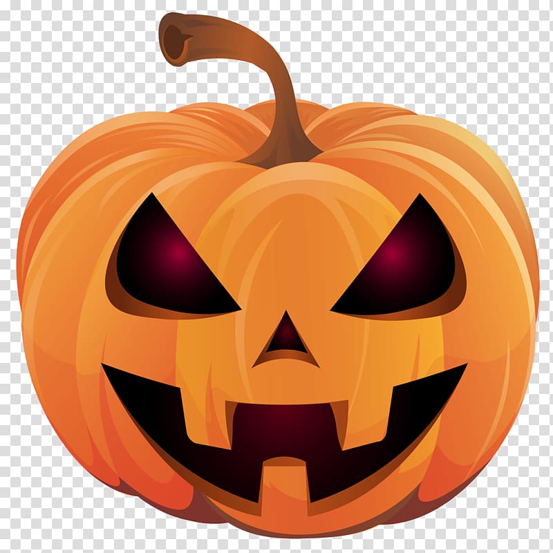Jack-o\'-lantern Calabaza Cucurbita maxima Winter squash October, halloween pumpkins transparent background PNG clipart