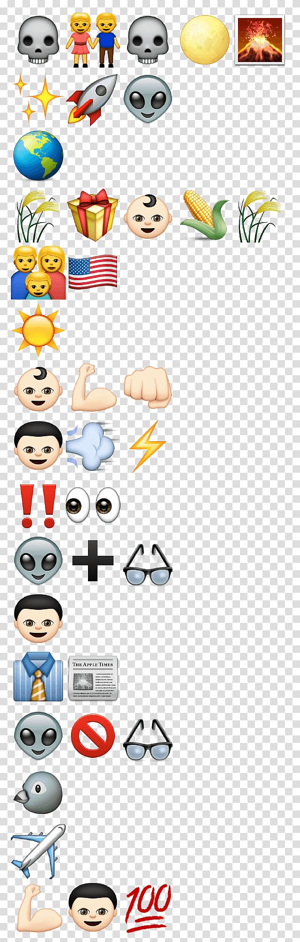 Emoji Superman Origin story Superhero Text messaging, storytelling transparent background PNG clipart