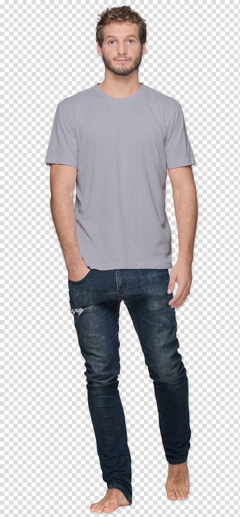 T-shirt Jeans Sleeve Clothing, T-shirt transparent background PNG clipart