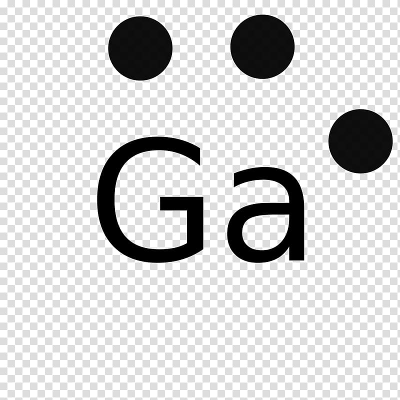 Lewis structure Gallium Electron Diagram Atom, lewis dot symbol transparent background PNG clipart