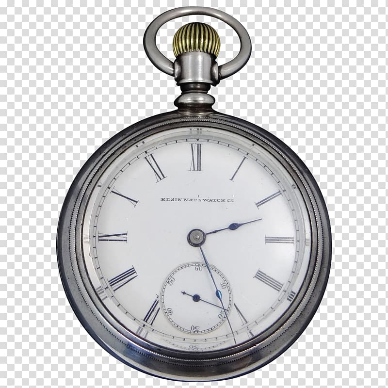 Pocket watch Elgin National Watch Company Clock, watch transparent background PNG clipart