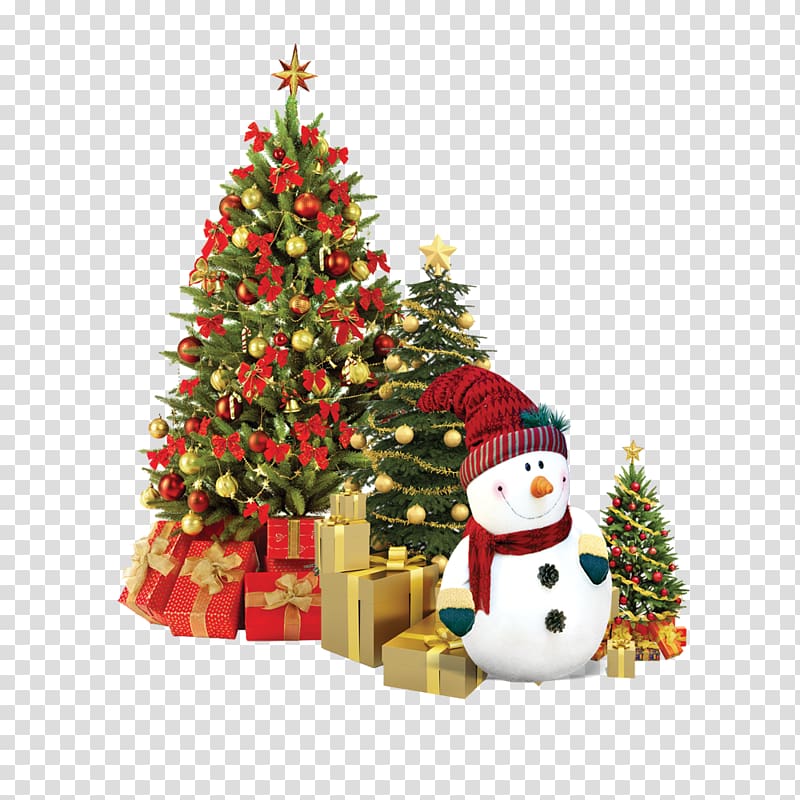 Christmas tree Christmas decoration Christmas ornament Gift, Christmas transparent background PNG clipart