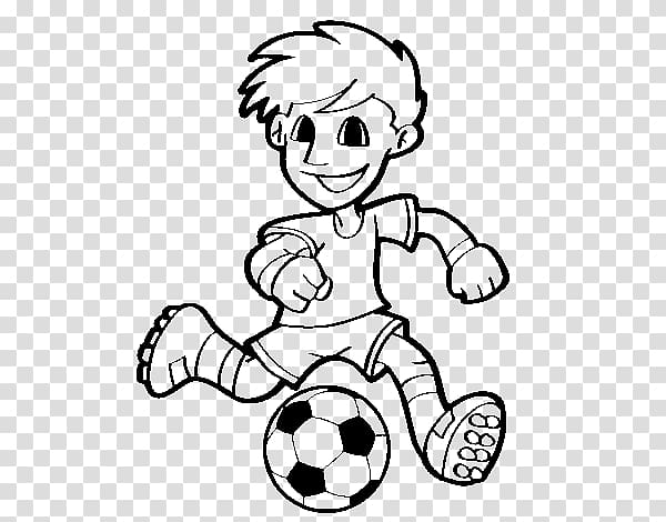 FIFA World Cup Football player Coloring book, football transparent background PNG clipart