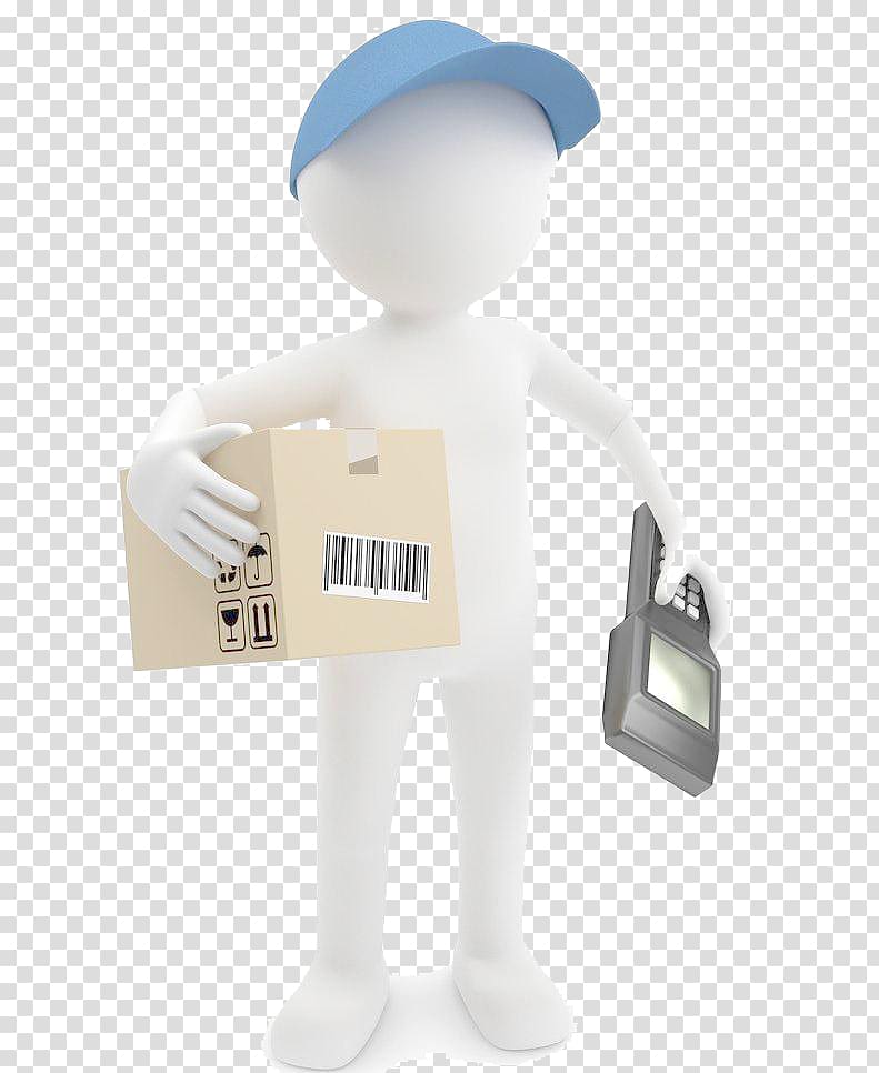 delivery boy illustration, 3D computer graphics Icon, 3d couriers transparent background PNG clipart