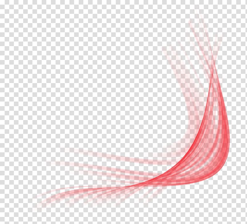 Red Pattern, Abstract curve lines, red graphic transparent background PNG clipart